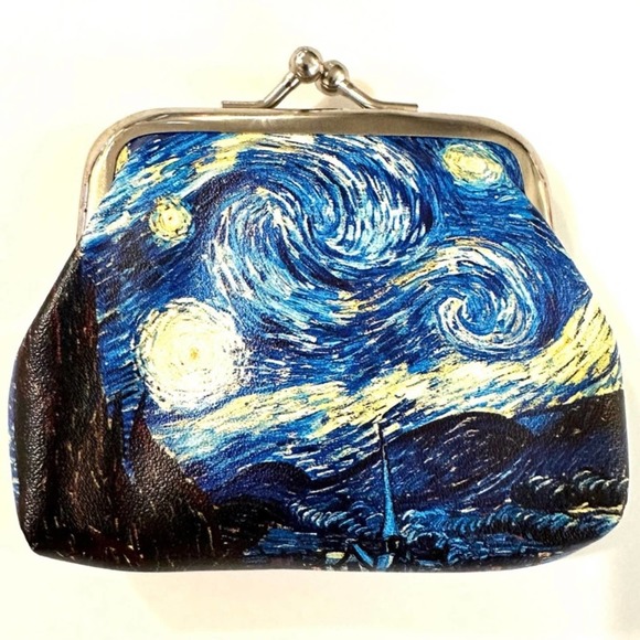 Starry Night PU Leather coin purse - Picture 1 of 1